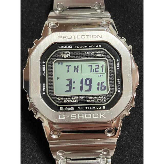 CASIO G-SHOCK GMW-B5000D-1JF フルメタルシルバー　2