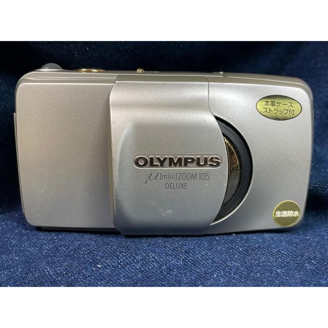 【完動品】OLYMPUS mju μ ZOOM 105 DELUXE 16昭和レトロ