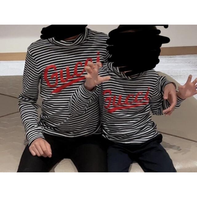 Gucci(グッチ)のGucci 140cm コットン素材タートルネック キッズ/ベビー/マタニティのキッズ服男の子用(90cm~)(Tシャツ/カットソー)の商品写真