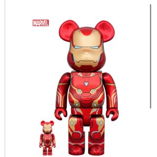 ベアブリック(BE@RBRICK)のBE@RBRICK IRON MAN MARK 50 100％ & 400％(その他)