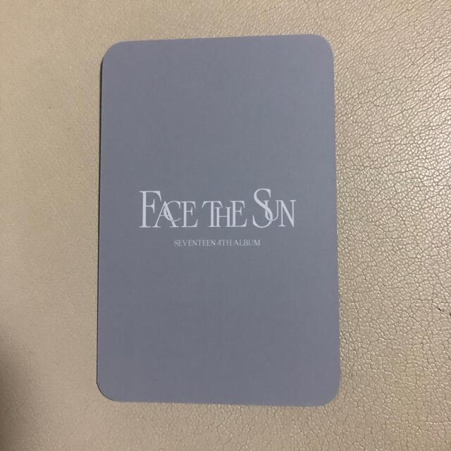 SEVENTEEN(セブンティーン)のSEVENTEEN face the sun  ドギョム　トレカ  エンタメ/ホビーのタレントグッズ(アイドルグッズ)の商品写真