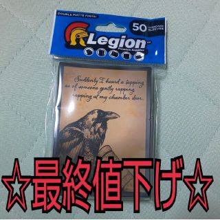 マジックザギャザリング(マジック：ザ・ギャザリング)の☆激レア☆Legion カードスリーブ レイヴン カラス(キャラクターグッズ)