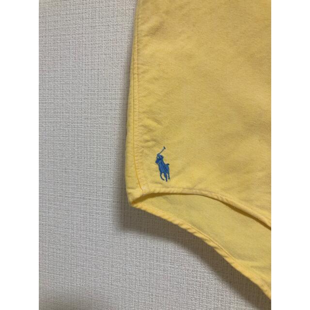 90s ポロ ラルフローレンBIG OXFORD ビッグ シャツ ビームス 開襟 2