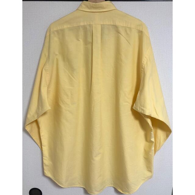 90s ポロ ラルフローレンBIG OXFORD ビッグ シャツ ビームス 開襟 6