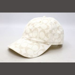 コーチ(COACH) 帽子（ホワイト/白色系）の通販 16点 | コーチの 