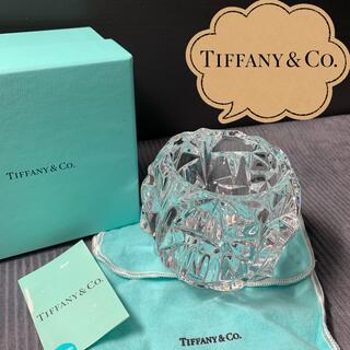 ティファニー(Tiffany & Co.)のティファニー　Tiffany &Co.　クリスタル　キャンドルホルダー(キャンドル)
