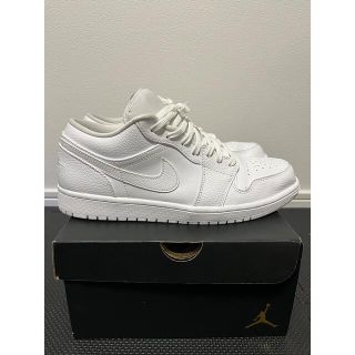 ナイキ(NIKE)のNIKE AIR JORDAN 1 LOW “Triple White”29cm(スニーカー)