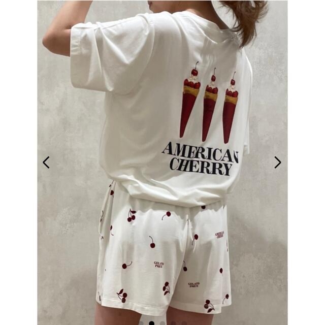 アメリカンチェリーＴシャツ＆ショートパンツSET