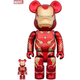 ベアブリック(BE@RBRICK)のBE@RBRICK IRON MAN MARK 50 100％ & 400％(その他)