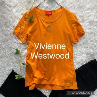 ヴィヴィアンウエストウッド(Vivienne Westwood)のVivienne Westwood RED LABEL Tシャツ　オーヴ刺繍(Tシャツ(半袖/袖なし))