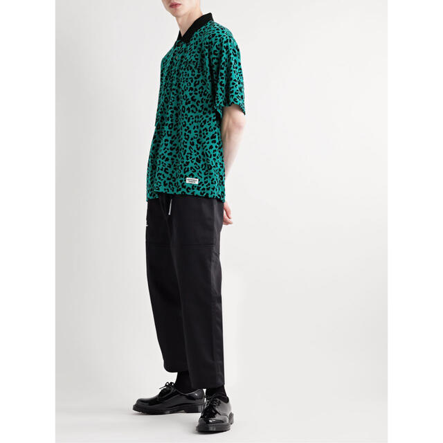 WACKO MARIA(ワコマリア)のWACKO MARIA/LEOPARD VELOUR POLO SHIRT  メンズのトップス(ポロシャツ)の商品写真