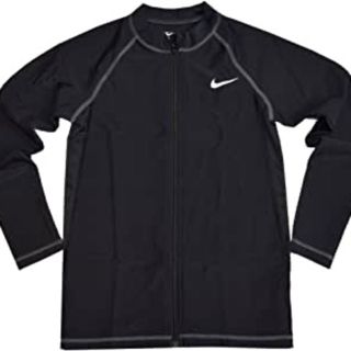 ナイキ(NIKE)のナイキ NIKE ファスナー付き長袖ラッシュガード スイムウェア水着日焼け対策(水着)