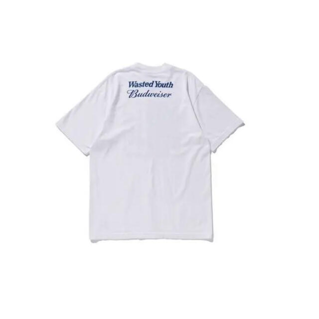 HUMAN MADE(ヒューマンメイド)のwasted youth budweiser Tシャツ　Lサイズ　BOX付き メンズのトップス(Tシャツ/カットソー(半袖/袖なし))の商品写真