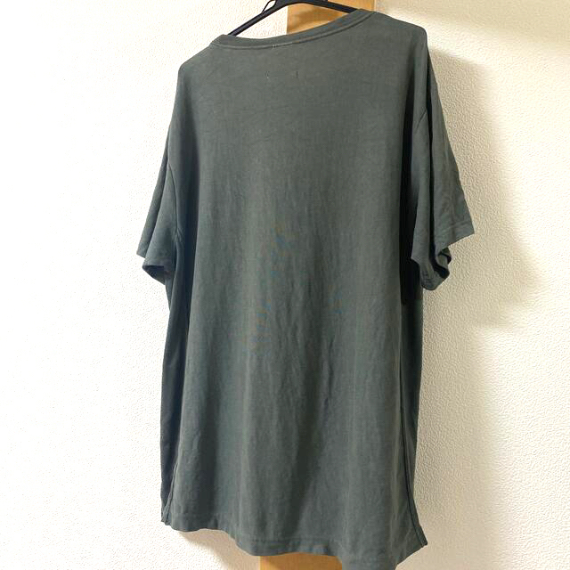 emmi atelier(エミアトリエ)のemmi × Champion Tシャツ　USED  グリーン レディースのトップス(Tシャツ(半袖/袖なし))の商品写真