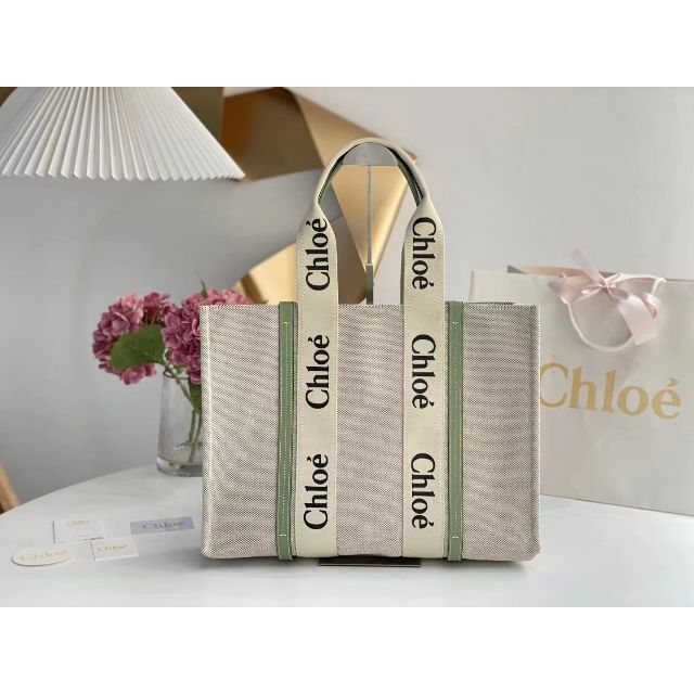値下げ】 Chloe - 【新品未使用‼️】Chloe WOODY ミディアムトート