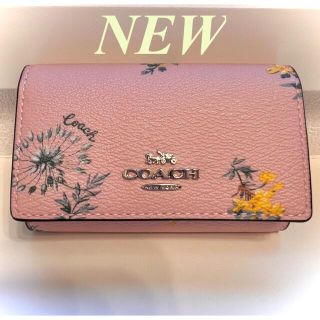 コーチ(COACH)の新品 ♡ コーチ キーケース ベビーピンク(キーケース)