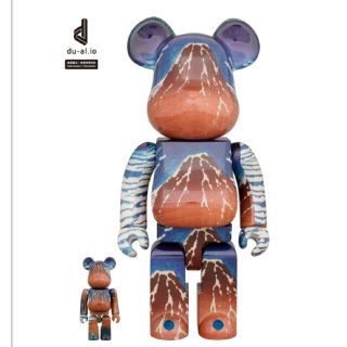 ベアブリック(BE@RBRICK)のBE@RBRICK 葛飾北斎 「冨嶽三十六景 凱風快晴」100％ & 400％(その他)