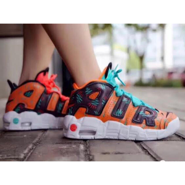 NIKE - 海外限定レア ナイキ エアモアアップテンポ モアテン 23cm