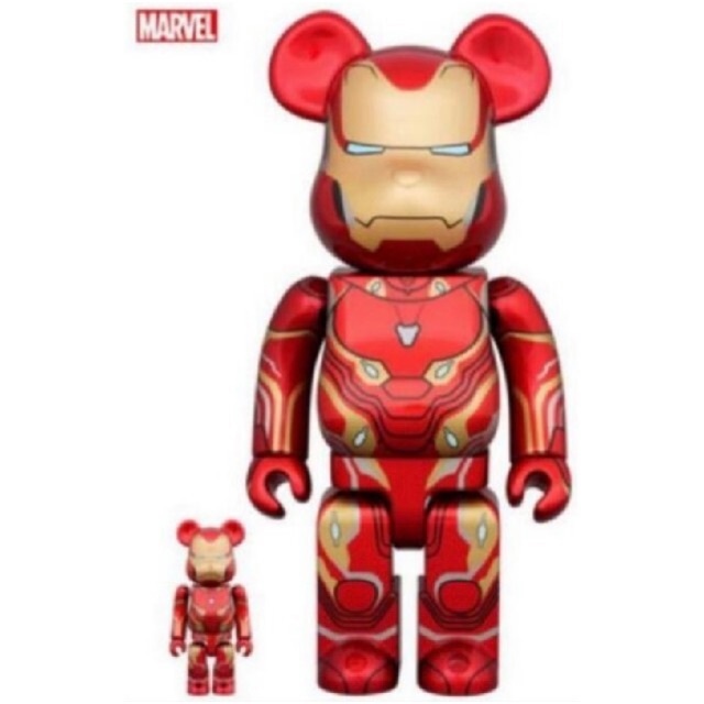 BE@RBRICK IRONMAN MARK 50 100％ &400％