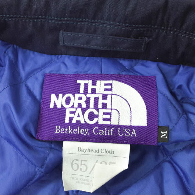 THE NORTH FACE PURPLE LABEL x BEAMS ザ・ノースフェイス パープルレーベル ビームス 別注 65/35 Bayhead Cloth Soutain Collar Coat ベイヘッドクロス ステンカラーコート NY2378N M ネイビー nanamica 中綿 PRIMALOFT アウター【中古】【THE NORTH FACE PURPLE LABEL】 メンズのジャケット/アウター(ステンカラーコート)の商品写真