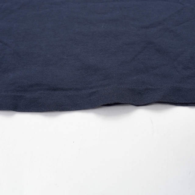 RRL(ダブルアールエル)のRRL ダブルアールエル S/S SOLID TUBE TEE クルーネックチューブTシャツ M ネイビー Double RL 半袖 丸胴 ソリッド トップス【中古】【RRL】 メンズのトップス(Tシャツ/カットソー(半袖/袖なし))の商品写真