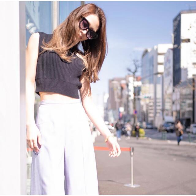 rienda(リエンダ)のELENORE エレノア Grace Neck Knit TOP サマーニット レディースのトップス(タンクトップ)の商品写真