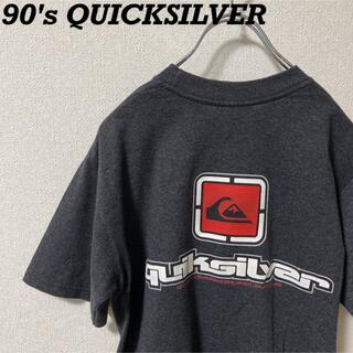クイックシルバー(QUIKSILVER)の【VINTAGE】90's QUICKSILVER オールドサーフ Tシャツ M(Tシャツ/カットソー(半袖/袖なし))