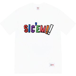 ダブルタップス(W)taps)のSupreme × Wtaps SIC’EM! TEE - White(Tシャツ/カットソー(半袖/袖なし))