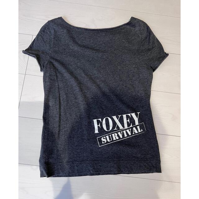 FOXEY(フォクシー)のFOXEY カットソー　 レディースのトップス(Tシャツ(半袖/袖なし))の商品写真