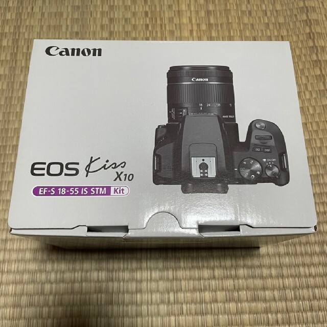 新品未開封】EOS Kiss X10 EF-S18-55 IS STM レンズ - www ...