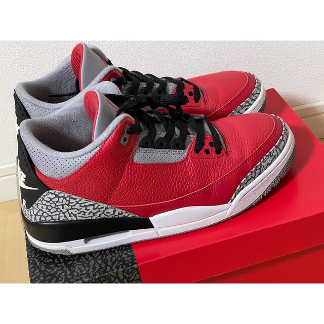 NIKE/ナイキ AIRJORDAN3/エアジョーダン3 レッドセメント - スニーカー