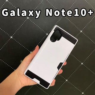 Note10plus カード収納メタルバンパーケース　カード入れケース(Androidケース)
