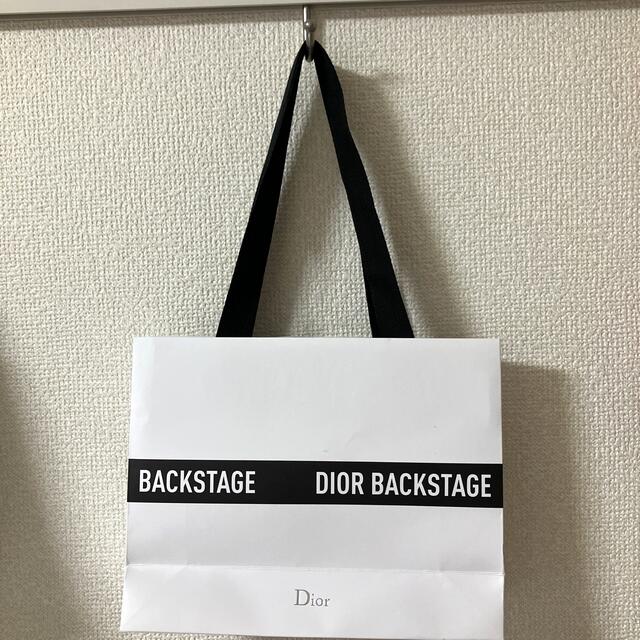 Christian Dior(クリスチャンディオール)のDior BackStage ディオール　バックステージ　ショッパー　紙袋 レディースのバッグ(ショップ袋)の商品写真