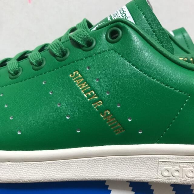 adidas(アディダス)のadidas stan smith 26.5cm❣️Green^_^レア※値下げ メンズの靴/シューズ(スニーカー)の商品写真