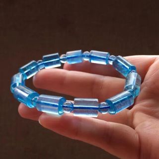 天然】アクアマリン ブレスレット 15.6*9.3mm mozaveranda.nl