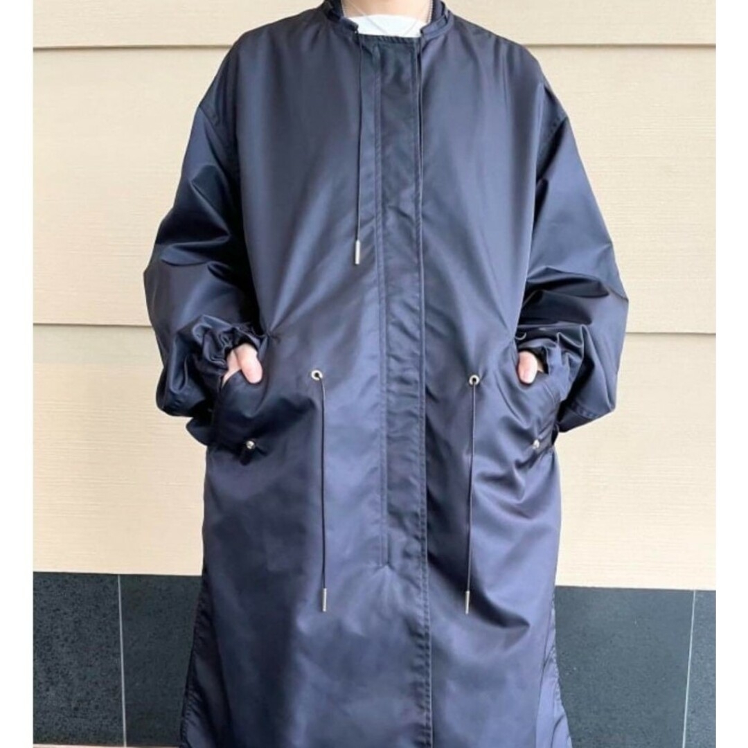 CINOH - CINOH ECONYL NO COLLAR COATの通販 by yukiko|チノ CINOH - CINOH ECONYL NO COLLAR COATの通販 by yukiko|チノ