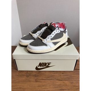 ナイキ(NIKE)のTravis Scott Nike Air Jordan 1 Low 24.5(スニーカー)