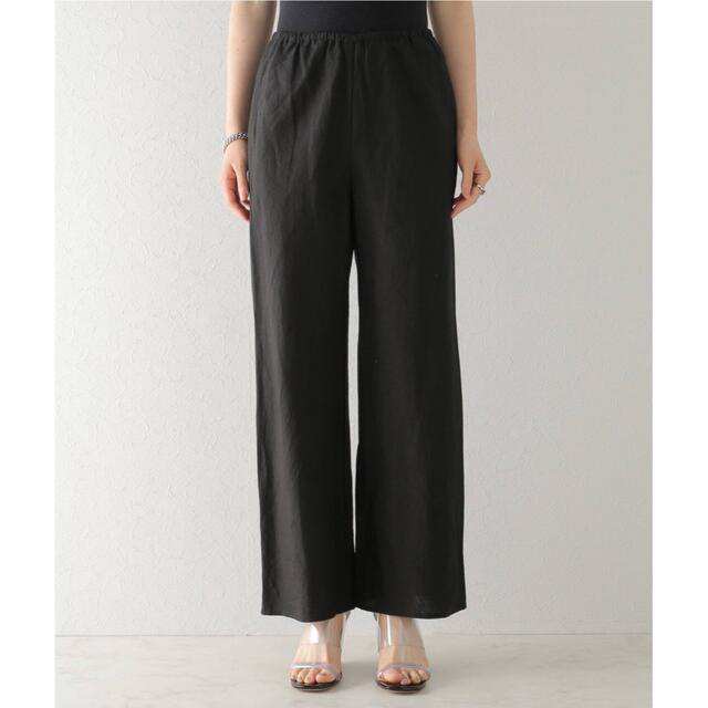 Plage(プラージュ)のplage Linen Bias Relax pants キレイめリネンパンツ1 レディースのパンツ(クロップドパンツ)の商品写真