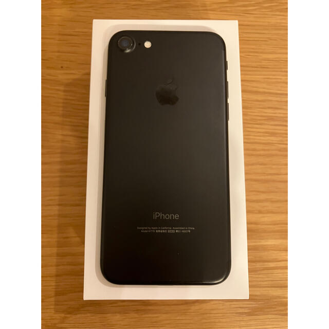 iPhone7  32GB  ブラックスマートフォン/携帯電話