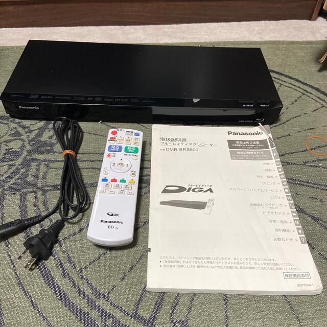 Panasonic(パナソニック)のPanasonic ブルーレイ DIGA DMR-BRS500 2015年製 スマホ/家電/カメラのテレビ/映像機器(ブルーレイレコーダー)の商品写真