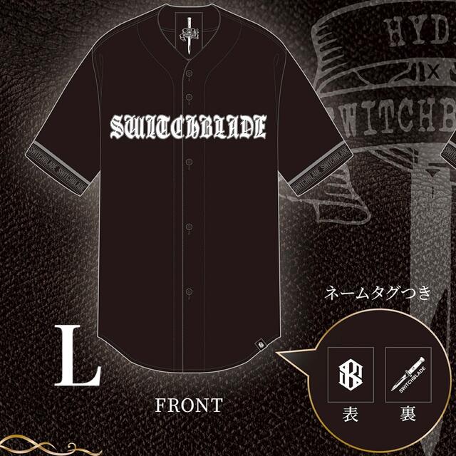 HYDE×SWITCHBLADE BASEBALL SHIRT