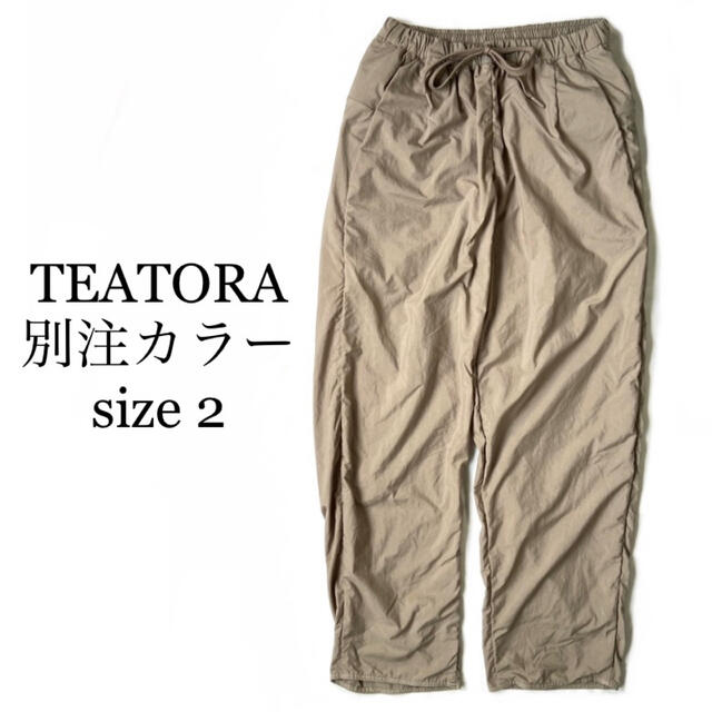 TEATORA wallet pants packable ウォレットパンツ 2メンズ