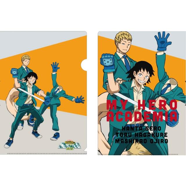 ヒロアカ ヒーローフェス 2022 クリアファイル 瀬呂範太 尾白猿 ヒロアカ ヒーローフェス 2022 クリアファイル 瀬呂範太 尾白猿