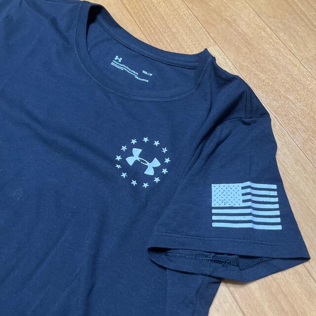 UNDER ARMOUR(アンダーアーマー)のアンダーアーマーFREEDOM Tシャツ M レディースのトップス(Tシャツ(半袖/袖なし))の商品写真