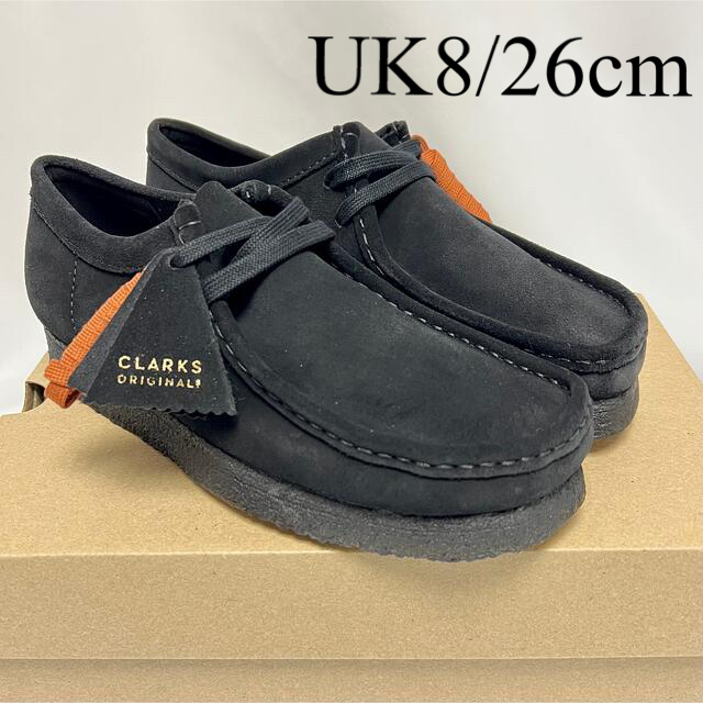 クラークス オリジナルス Wallabee ワラビー Clarks 黒 ロー