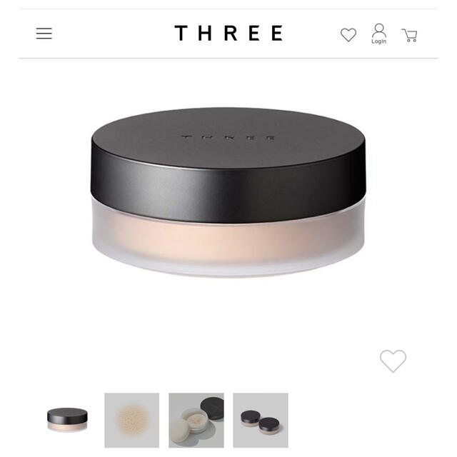 THREE(スリー)のTHREE ルースパウダー02 コスメ/美容のベースメイク/化粧品(フェイスパウダー)の商品写真