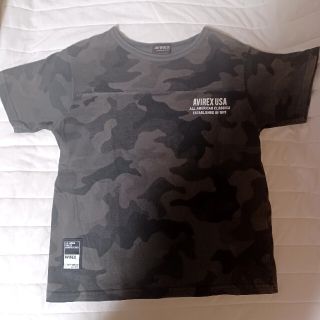 アヴィレックス(AVIREX)のAVIREX Tシャツ　キッズ　迷彩柄　140㎝(Tシャツ/カットソー)