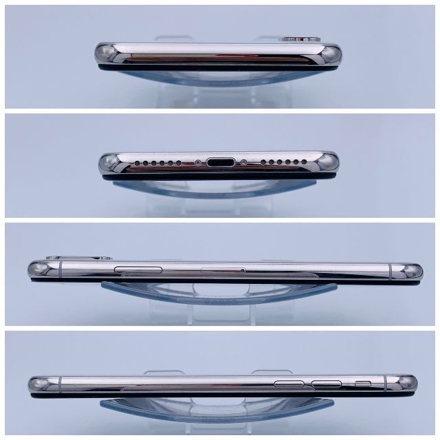 Apple(アップル)のiPhoneX 64GB シルバー【SIMフリー】新品バッテリー スマホ/家電/カメラのスマートフォン/携帯電話(スマートフォン本体)の商品写真