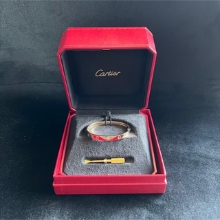 カルティエ(Cartier)の 定価上昇¥1,069,200 Cartier ラブ 17 YG カルティエ  (ブレスレット)