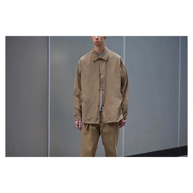 流行 comoli コットンナイロンコーチジャケット kids-nurie.com